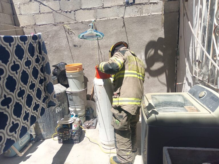 Dirección de Protección Civil y Bomberos de Torreón exhorta a revisar las condiciones de instalación de gas en el hogar