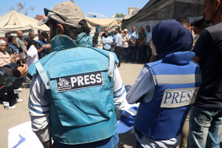 Gaza: El mundo debe exigir cuentas por los asesinatos de periodistas