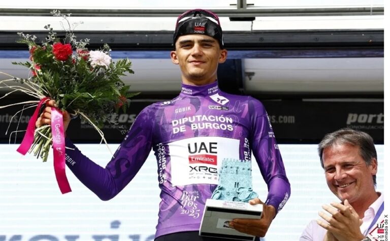 Isaac del Toro sube al séptimo puesto del Ranking Mundial