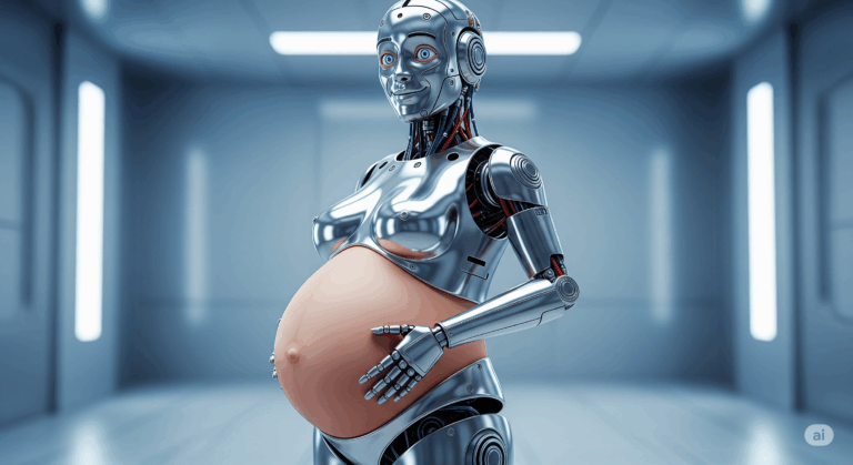 Laboratorio en China asegura estar a punto de lanzar robots con útero para dar a luz a bebés