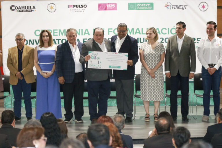 Recibe UA de C 19 apoyos para proyectos a través del FONCYT