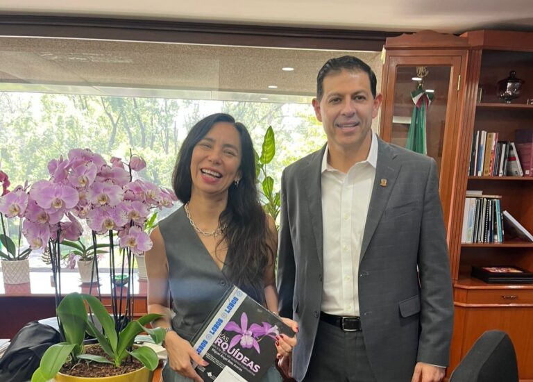 Sostiene rector de la UA de C reunión con Tania Rodríguez Mora, subsecretaria de Educación Media Superior