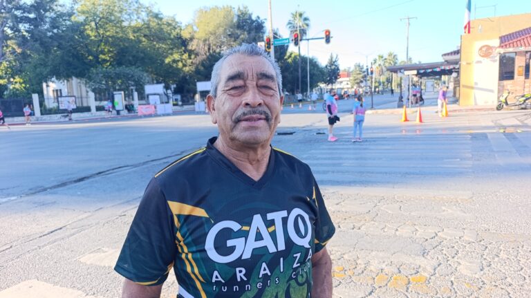 «El Gato Araiza»: un atleta de alto kilometraje 