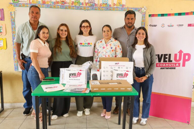  ‘Level Up’: fortalecen enseñanza del inglés en las escuelas de Coahuila