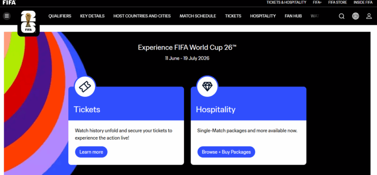 Sufren con sitio de FIFA en preventa para el Mundial