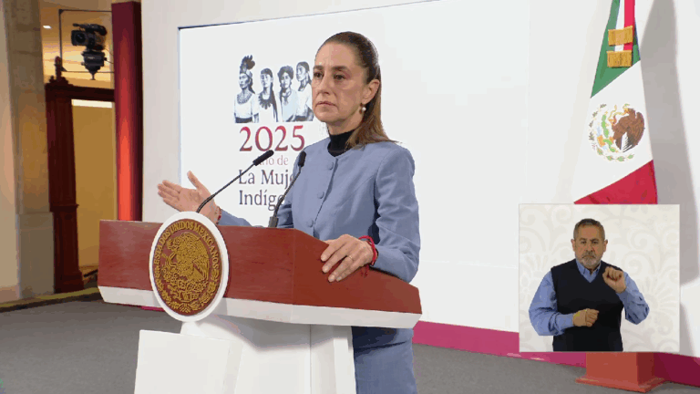 Asegura Sheinbaum que México reconoce Estado palestino