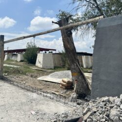 En Ramos Arizpe reparan daños en Unidad Deportiva tras accidente provocado por conductor alcoholizado2