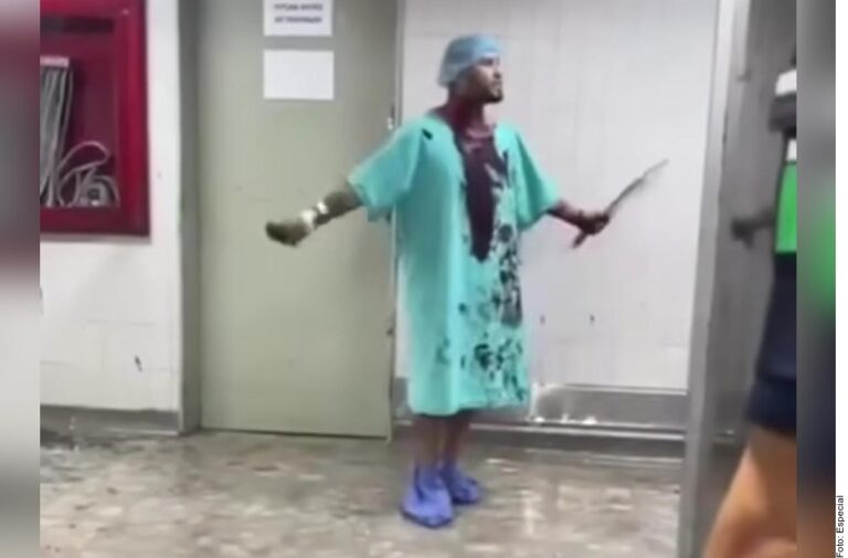 Hombre en crisis desata emergencia en IMSS de Torreón