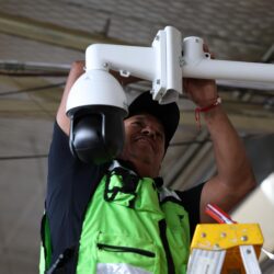Instalan cámaras de videovigilancia en el Mercado Juárez