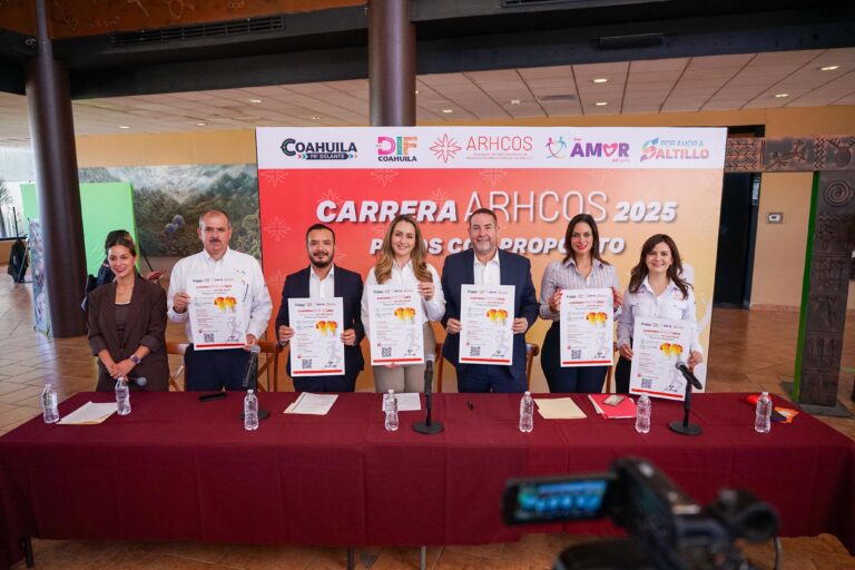 Invitan a la carrera ARHCOS 2025 “Pasos con Propósito” a beneficio del DIF Saltillo
