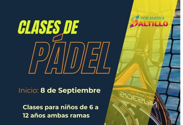 Invitan a la niñez saltillense a aprender pádel en Biblioparque Norte