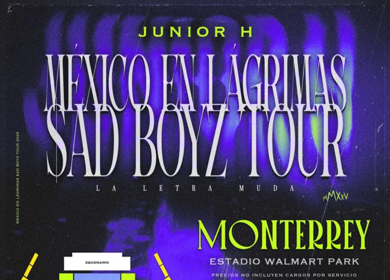 Junior H regresa a Monterrey con su gira “Sad Boyz Tour 2025”