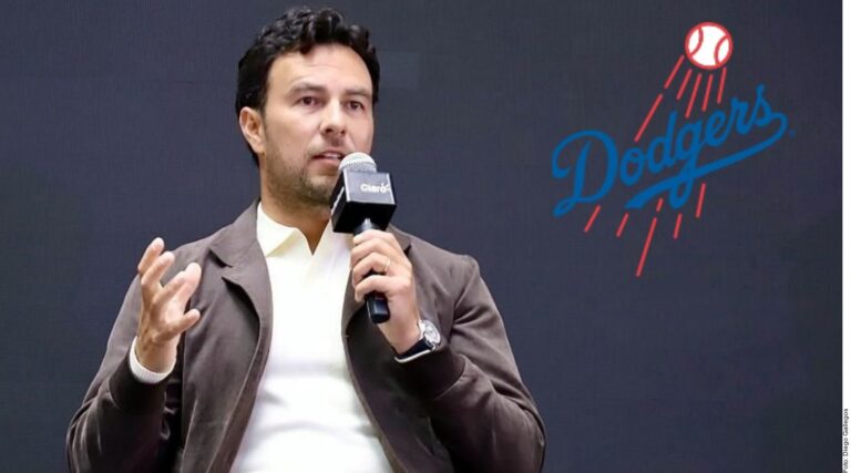 Lanzará Checo Pérez primera bola en juego Dodgers-Phillies