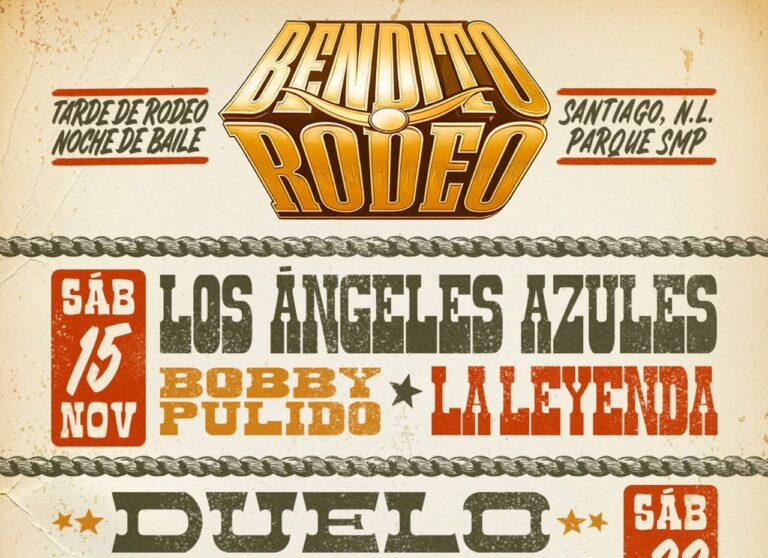 Llega a Nuevo León el Bendito Rodeo con Los Ángeles Azules, Duelo, Gabito Ballesteros y muchos más