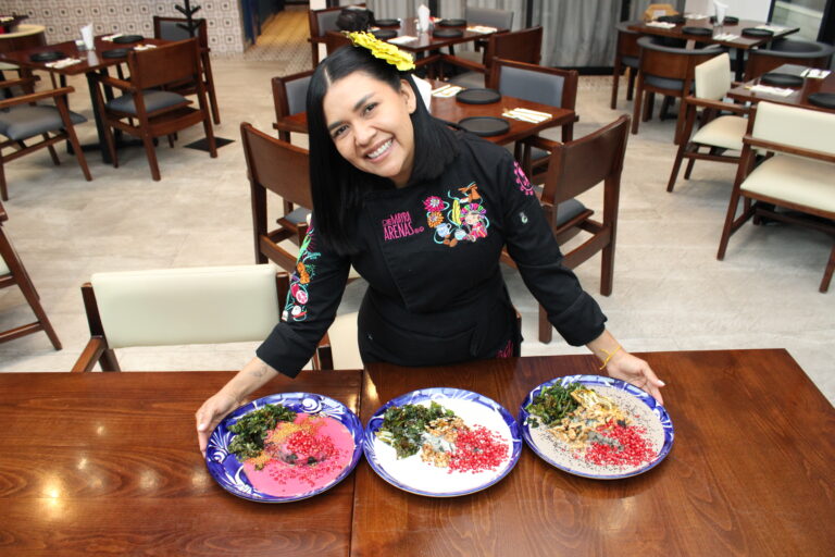 Sol, Luna y Eclipse: tres chiles en nogada a la Mare Mestiza