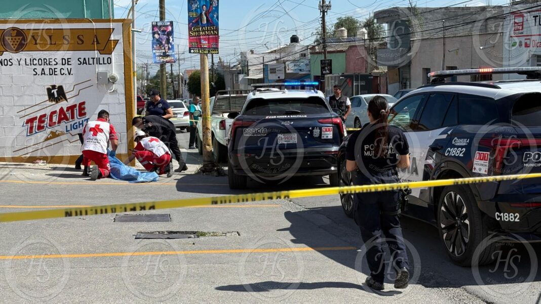 Muere hombre en situación de calle en el Centro de Saltillo