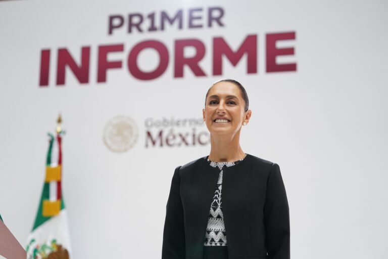 Presenta Claudia Sheinbaum su primer informe de gobierno