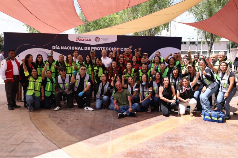 Participan en Saltillo más de 30 mil personas en simulacros