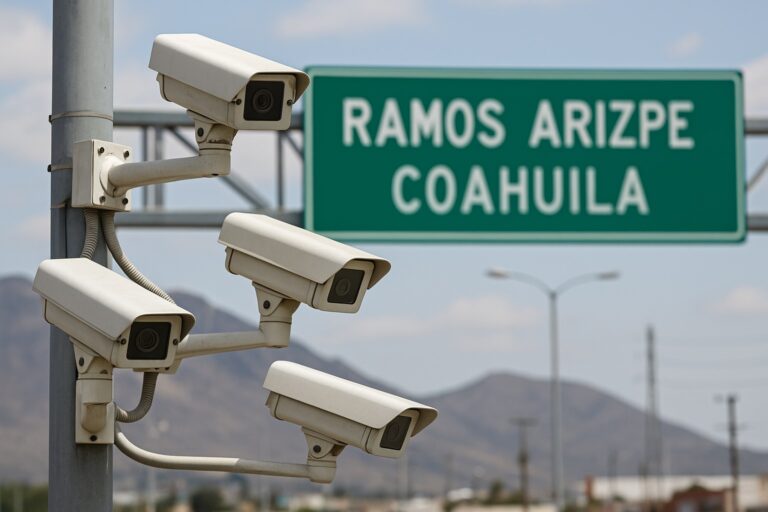 Proyecta Tomás Gutiérrez dejar más de 800 cámaras urbanas instaladas en Ramos Arizpe