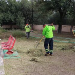 Refuerza municipio trabajos en áreas verdes y vialidades de Saltillo1