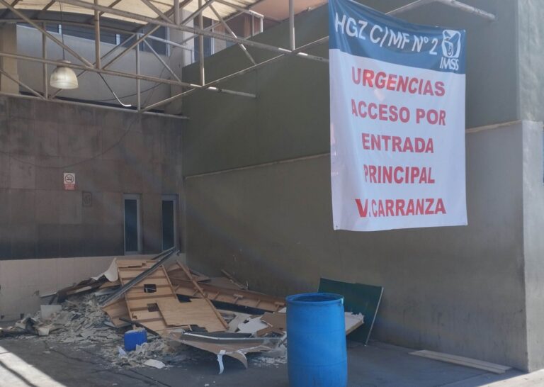 Remodelan Urgencias de la clínica 2 del IMSS en Saltillo