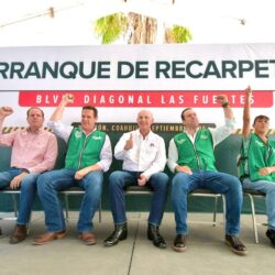 Román Alberto Cepeda González arranca el recarpeteo del bulevar Diagonal Las Fuentes1