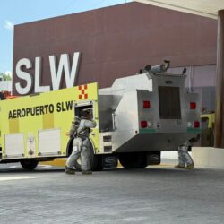 Simulacro en Aeropuerto Internacional “Plan de Guadalupe” fortalece preparación ante emergencias en Ramos Arizpe1