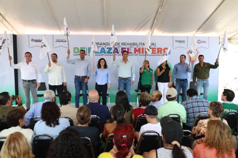 Suma “Activa tu Parque” 30.6 mdp; arranca Javier Díaz programa en la plaza El Minero