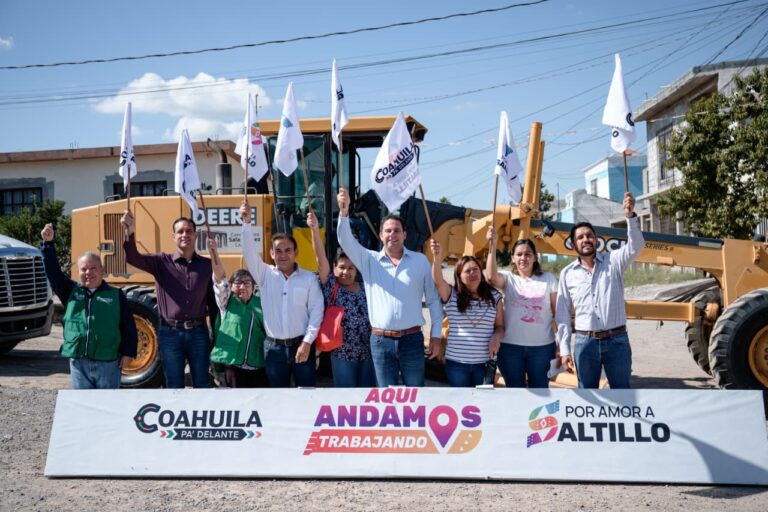 Tenemos obra social en todos los sectores de Saltillo: Javier Díaz