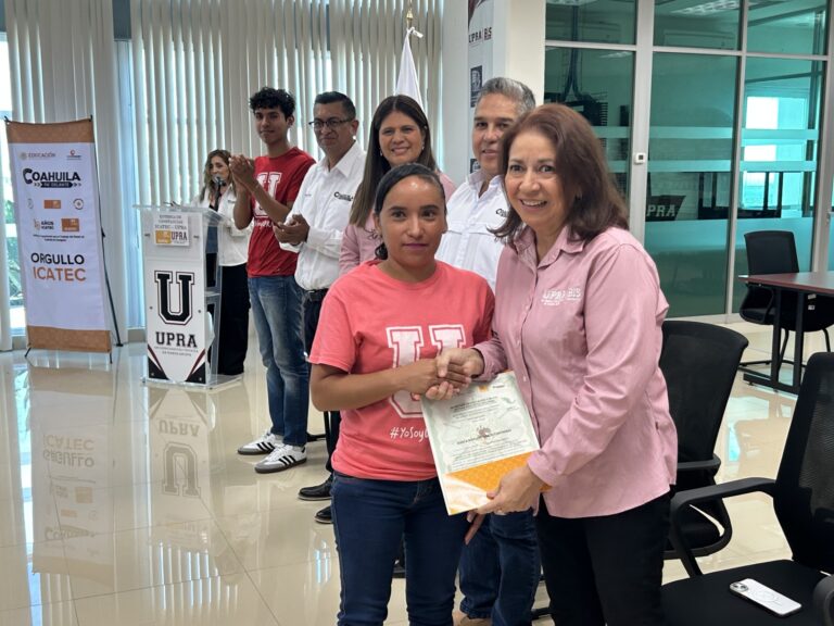 UPRA e ICATEC impulsan formación profesional con entrega de constancias