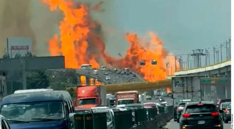 Van 13 muertos por explosión de pipa en Iztapalapa