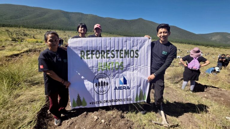 AIERA impulsa jornada de reforestación en la Sierra de Arteaga
