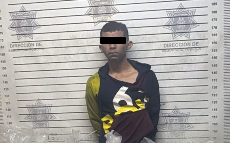 Allana banco en la madrugada; lo detiene Comisaría de Seguridad