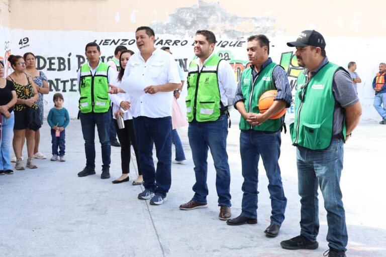 Arranca rehabilitación de  cancha al poniente de Saltillo