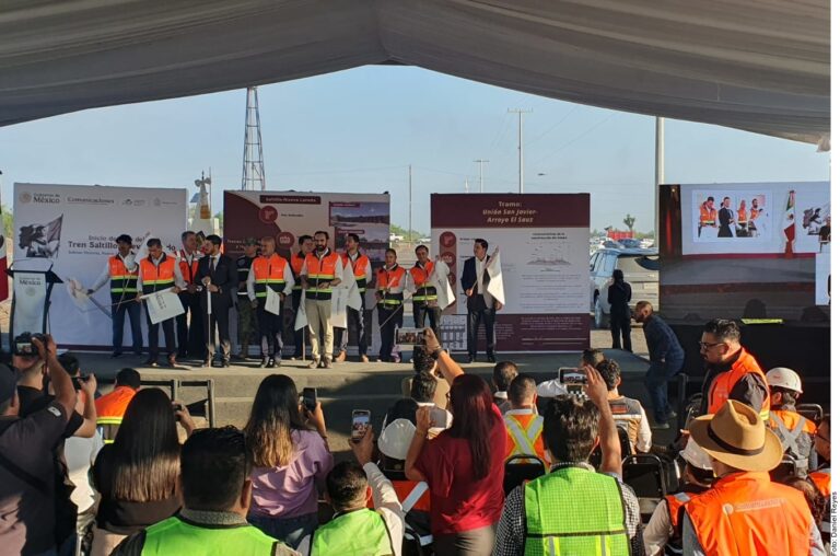 Arrancan obras para el tren de pasajeros Saltillo – Nuevo Laredo