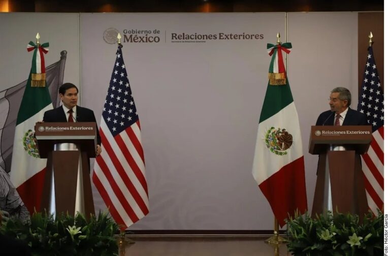 Destaca Marco Rubio labor de México contra cárteles