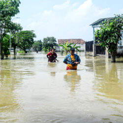 INDONESIA-GRESIK-INUNDACION