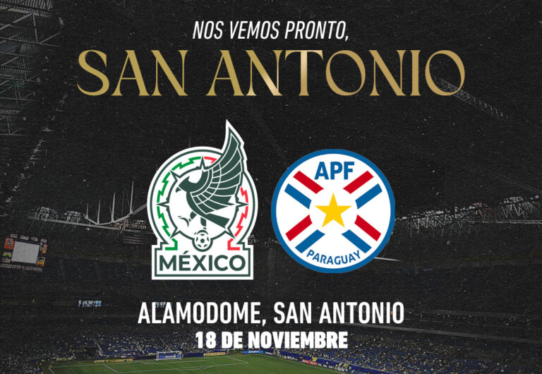 Enfrenta México a Paraguay en noviembre