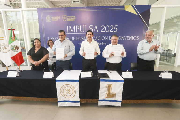 Entrega UA de C los apoyos del Proyecto Impulsa 2025