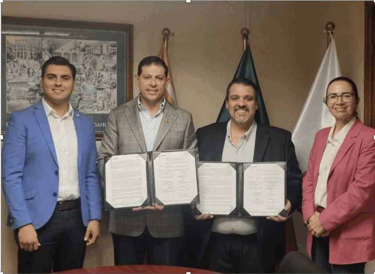 Firman convenio de colaboración la Universidad Autónoma de Coahuila y el Colegio de Economistas de Coahuila