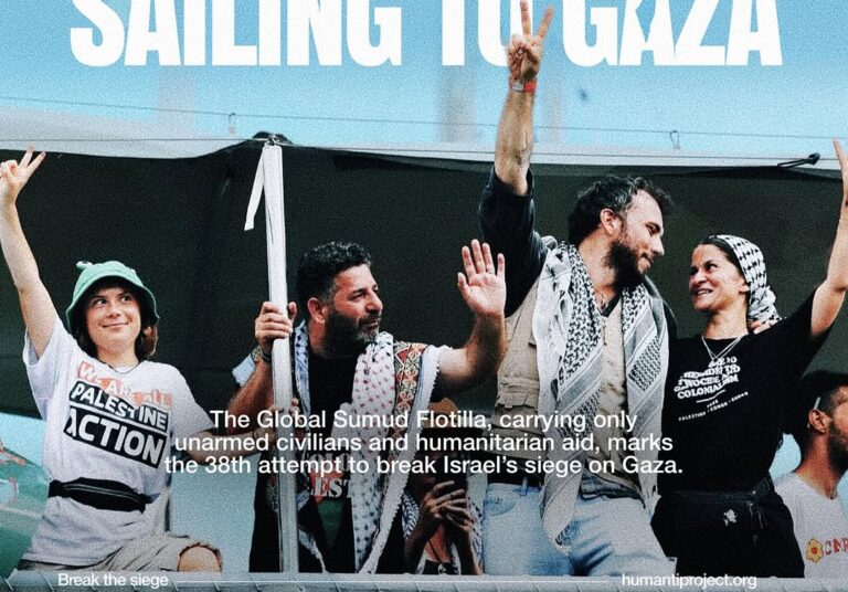 Flotilla de ayuda para Gaza, donde viajaba Greta Thunberg, es obligada a regresar por mal clima