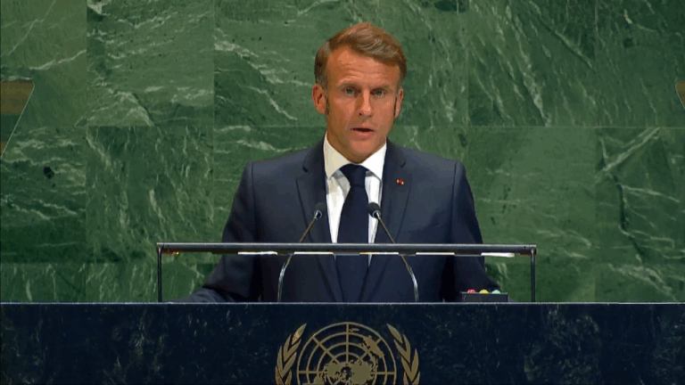 Francia reconoce Estado de Palestina durante reunión de ONU sobre solución de dos Estados