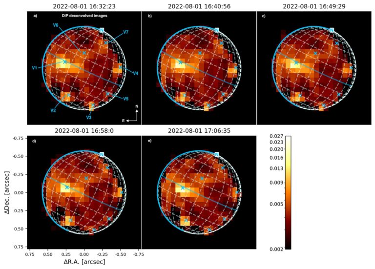 Investigadores de la UNAM identifican y caracterizan siete volcanes activos en la luna de Júpiter Ío 