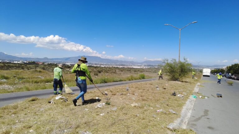 Intensifican cuadrillas del “Aquí Andamos” labores de embellecimiento