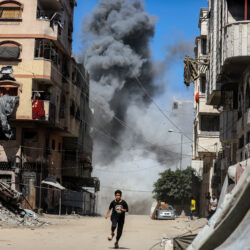 MIDEAST-GAZA CITY-AIRSTRIKE-DAMAGE