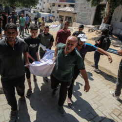 MEDIO ORIENTE-CIUDAD DE GAZA-LAMENTO