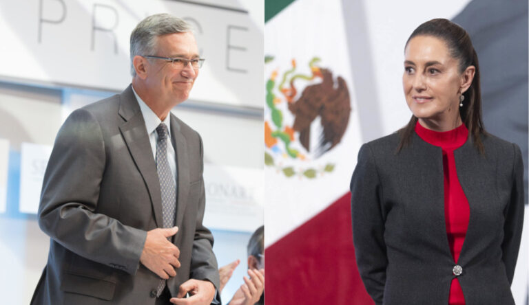 Paga lo que debes, dice Sheinbaum a Salinas Pliego