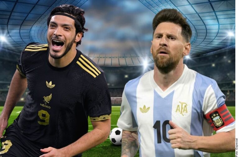 Serán Messi y Argentina rivales de México a días del Mundial