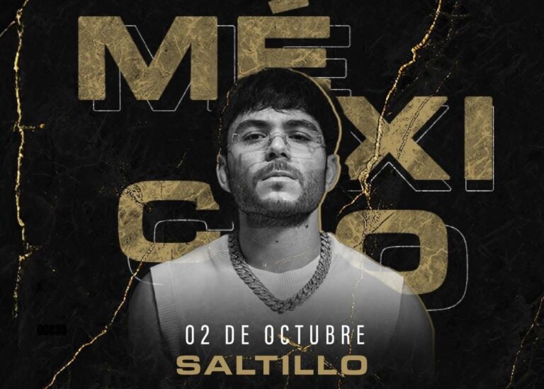 Tito Double P llega a Saltillo con su tour “Ay Mamá”. Conoce todos los detalles