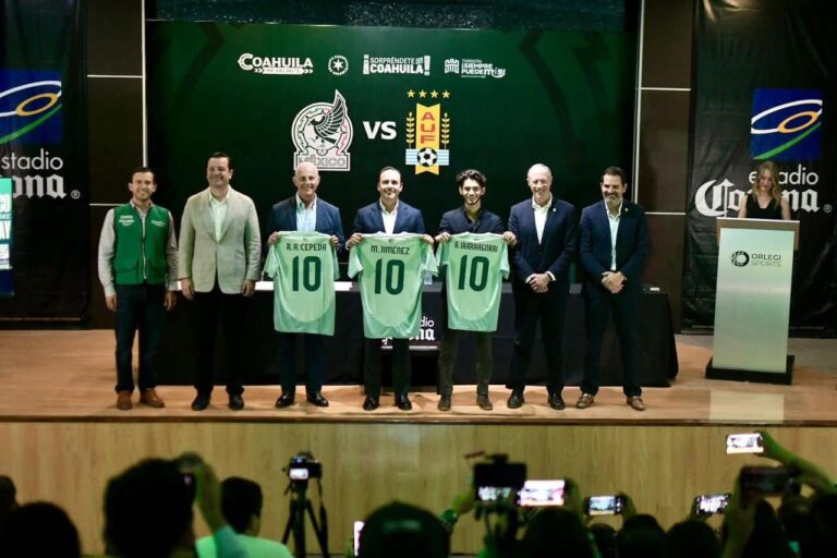 Torreón será sede de juego amistoso de México contra Uruguay